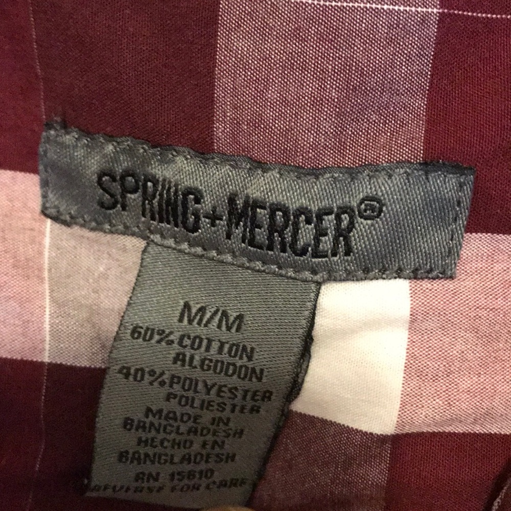 Spring+Mercer Short Sleeved Button Up - Picture 3 of 3